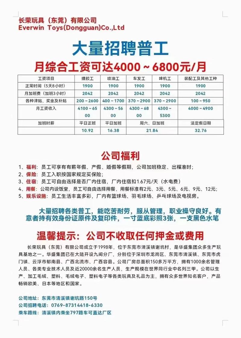 东莞表带厂最新招聘启事，共创辉煌，职业转机在此！加入我们！